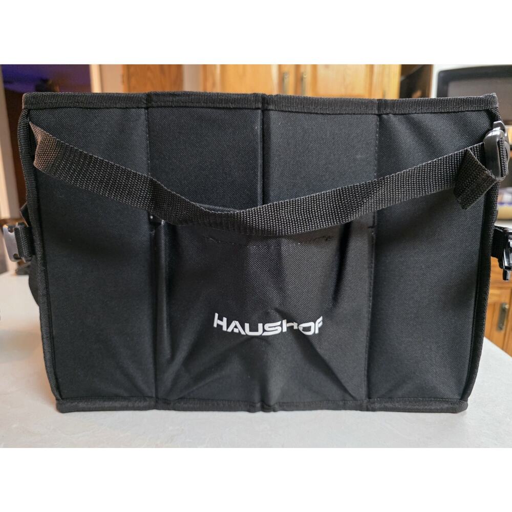 Haushof Large Picnic/Grill Caddy With Paper Towel Holder NWOT